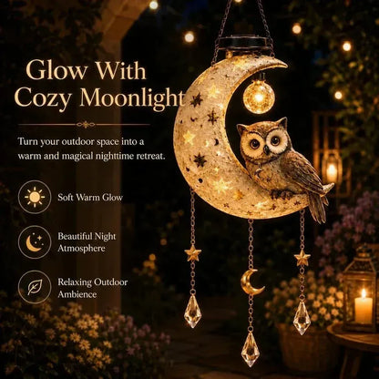 🌙Solar Owl Moon Garden Light🦉