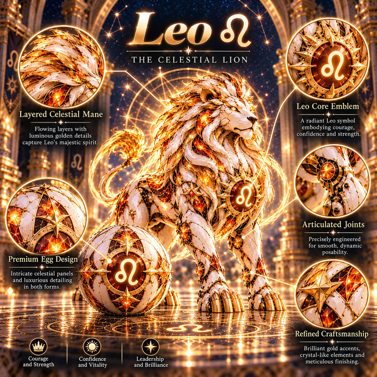 🌌 Zodiac Guardian Eggs – Transforming Celestial Guardian Collection
