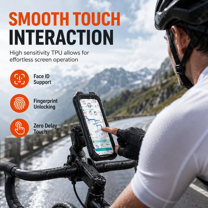 📢📢LIMITED-TIME 50% OFF⏰Waterproof Bike & Motorcycle Phone Holder – IPX6