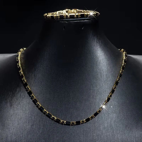 🔥 LIMITED-TIME 50% OFF 💎Cubic Zircon Men's Jewelry Set – Bold Street Luxe Style for Guys ✨