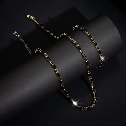 🔥 LIMITED-TIME 50% OFF 💎Cubic Zircon Men's Jewelry Set – Bold Street Luxe Style for Guys ✨