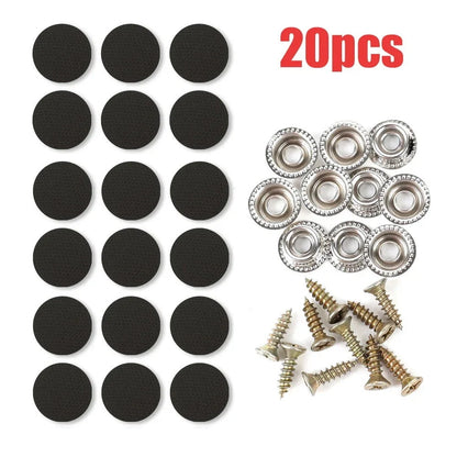 ⏳Time-Limited Special⏰Car Headliner Repair Kit for Fixing Sagging Roof Fabric Auto Interior Ceiling Snap Buttons and Retainer Rivets with Installation Tools