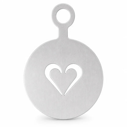 ☕ Stainless Steel Coffee Latte Art Stencil Template - Precision Powder Duster Mold 🍰