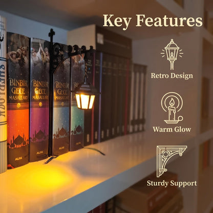 🔥Last Day 50% OFF-📚Library Lantern-Decorative Bookshelf Lighting