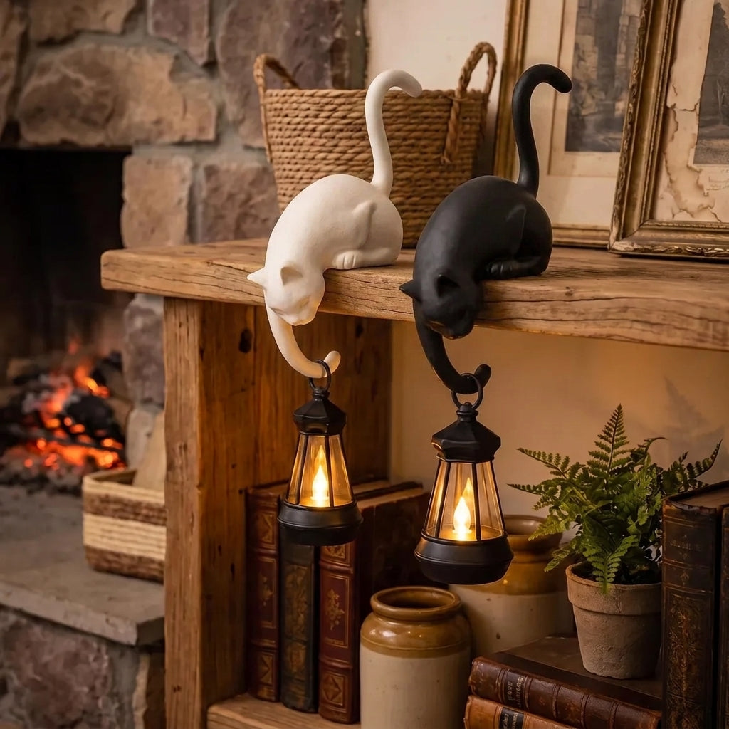 🐈‍⬛ Cute Cat Hook Shelf Decor