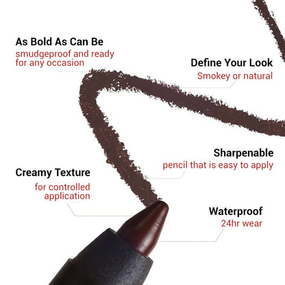 🌟 Best Selling🌟 24-Hour Waterproof Eyeliner — Sharpenable Pencil