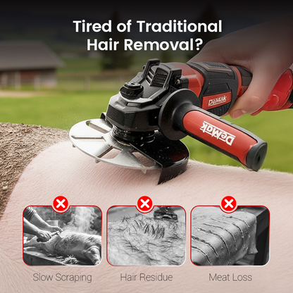 🐄 Multi-Purpose Animal Hair Remover Scraper Disc – Fast, Efficient & Built to Last