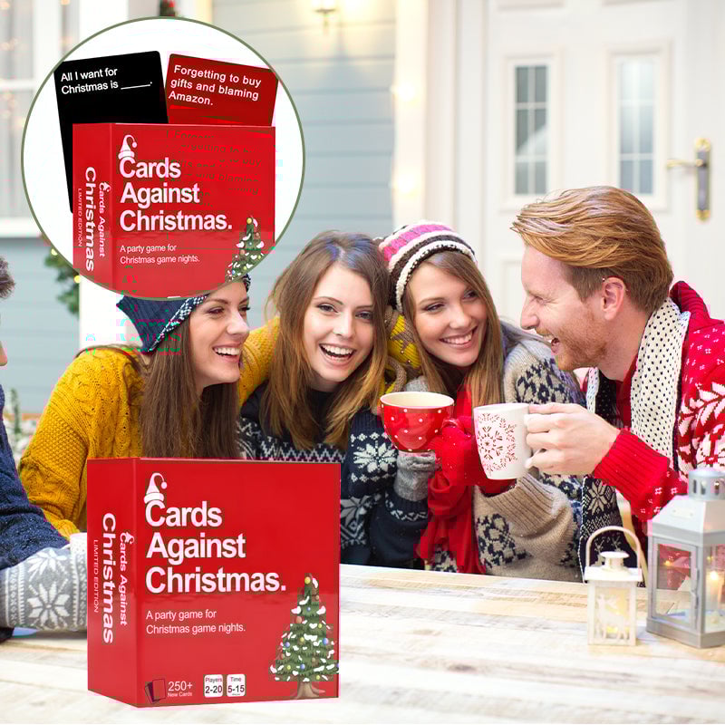 🏆Flash Sale⚡🔥Cards Against Christmas - Game for Christmas Nights