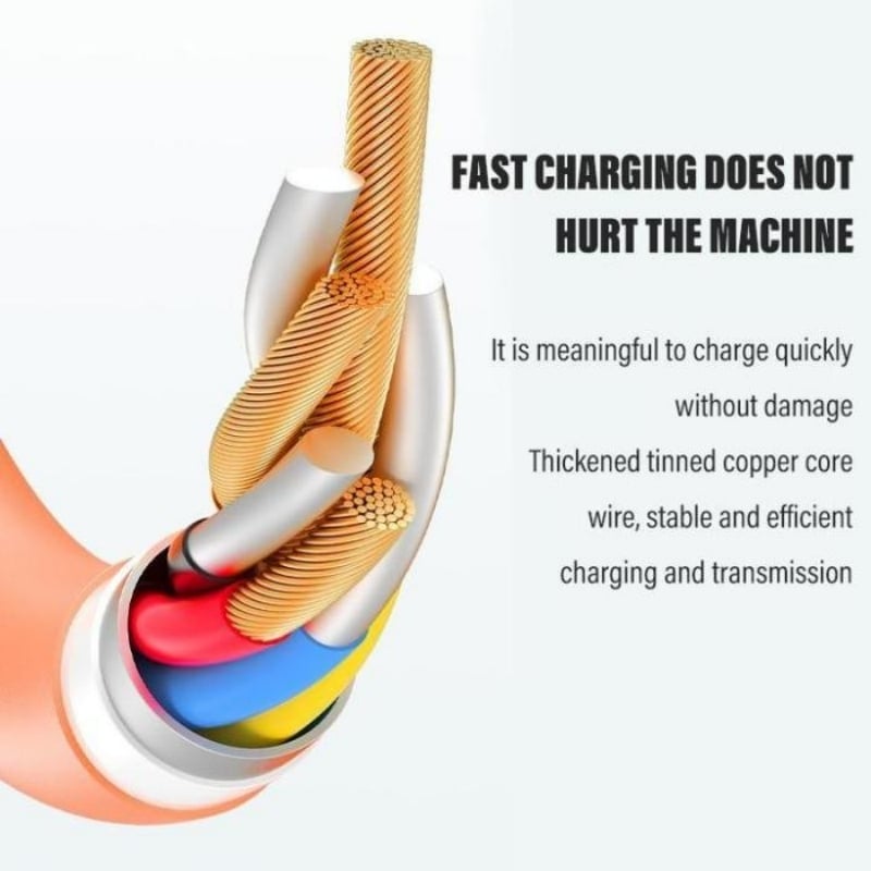 ⚡180° Rotating Streamer Data Cable