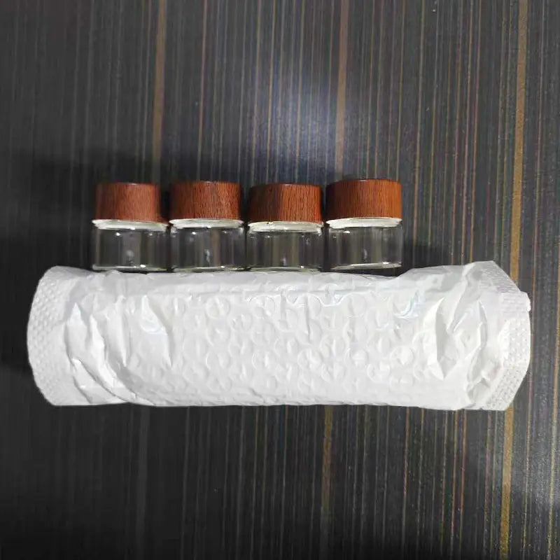 🌿 Portable Mini Glass Storage Jars