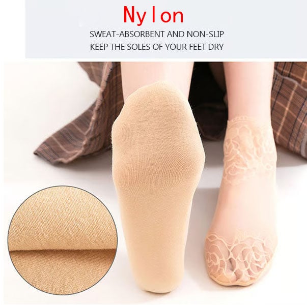 💋 Ladies Fashion Lace Socks🥳