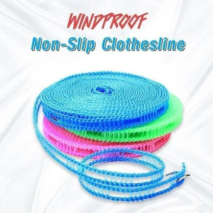 🔥Windproof Non-Slip Clothesline(32 ft)