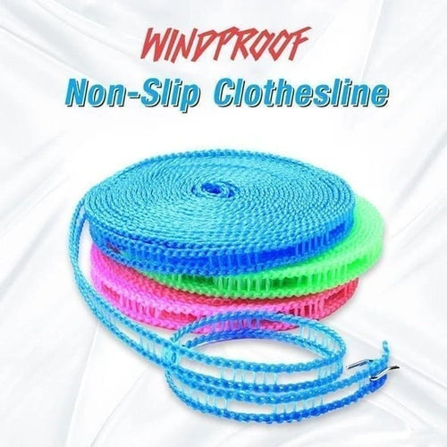 🔥Windproof Non-Slip Clothesline(32 ft)
