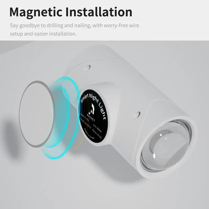 Smart Rechargeable LED Night Light with Motion Sensor