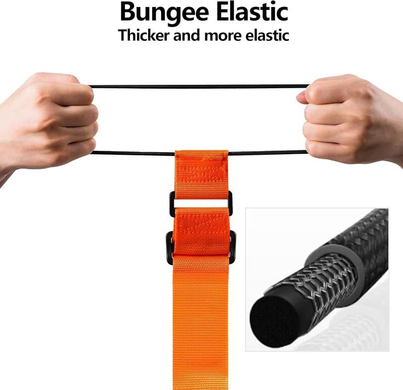 💥 2pack Multi Use Strong Adjustable Luggage Connector Straps