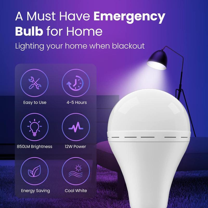 🔥Last Day 49%OFF🔥Rechargeable Emergency Light Bulbs