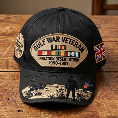US Last Day Promo: 49% OFF 🎖️ - Gulf War Veteran Tribute Cap