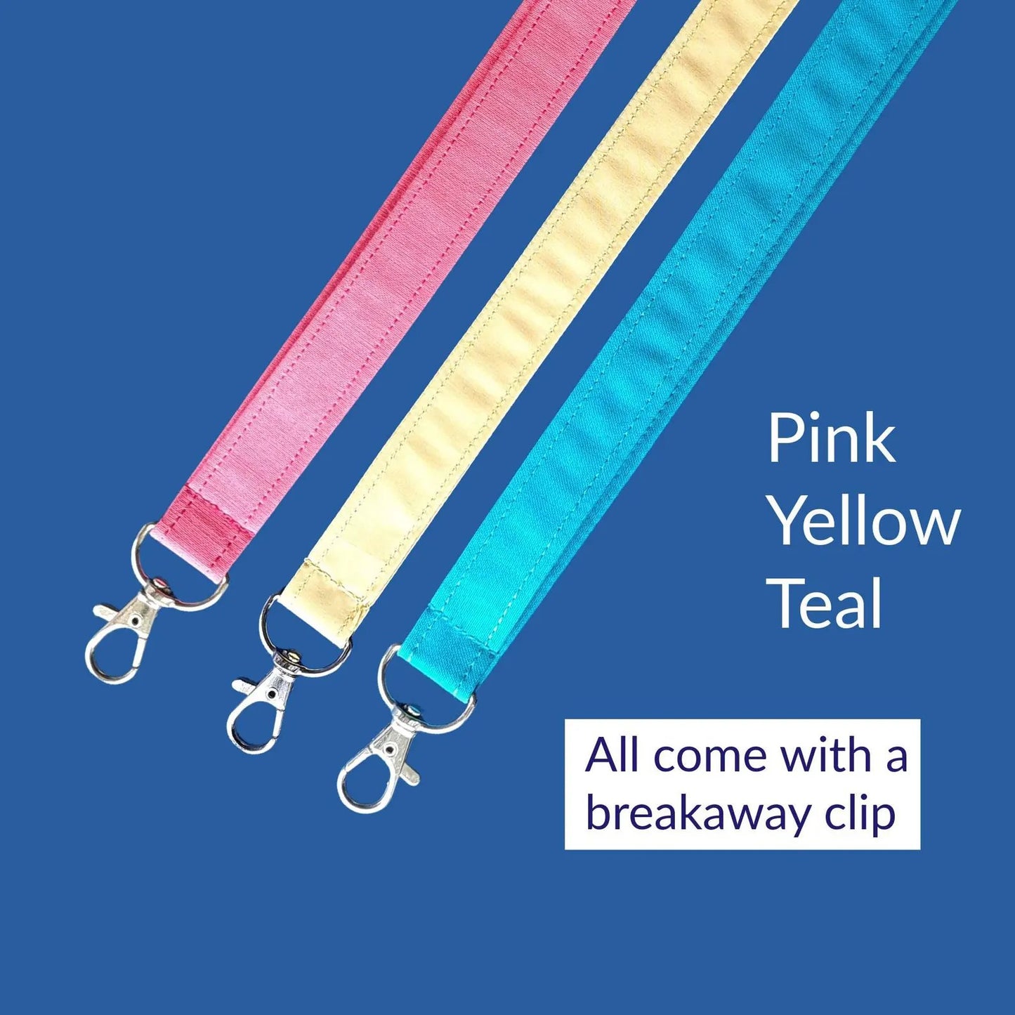 🔥LAST DAY 50% OFF - 👩‍🏫NEW UPGRADED Plain Fabric Pen Lanyards🥳Buy 2 Get 10% Off