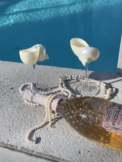 Little Mermaid Champagne Glass