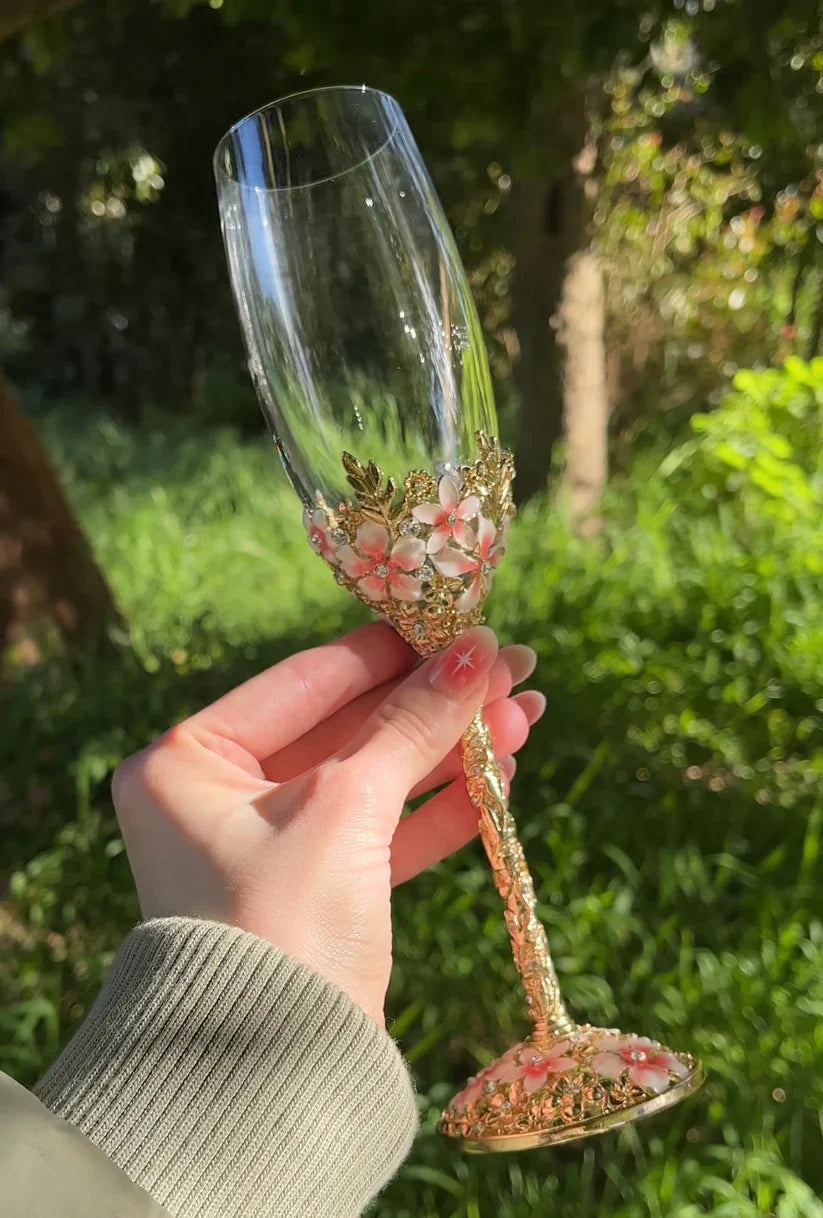 Sleeping Beauty Champagne Flute (Set of Two)