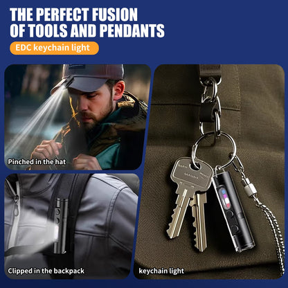 🔦 Mini Multifunctional Aluminum Alloy Flashlight – Compact, Durable & Versatile