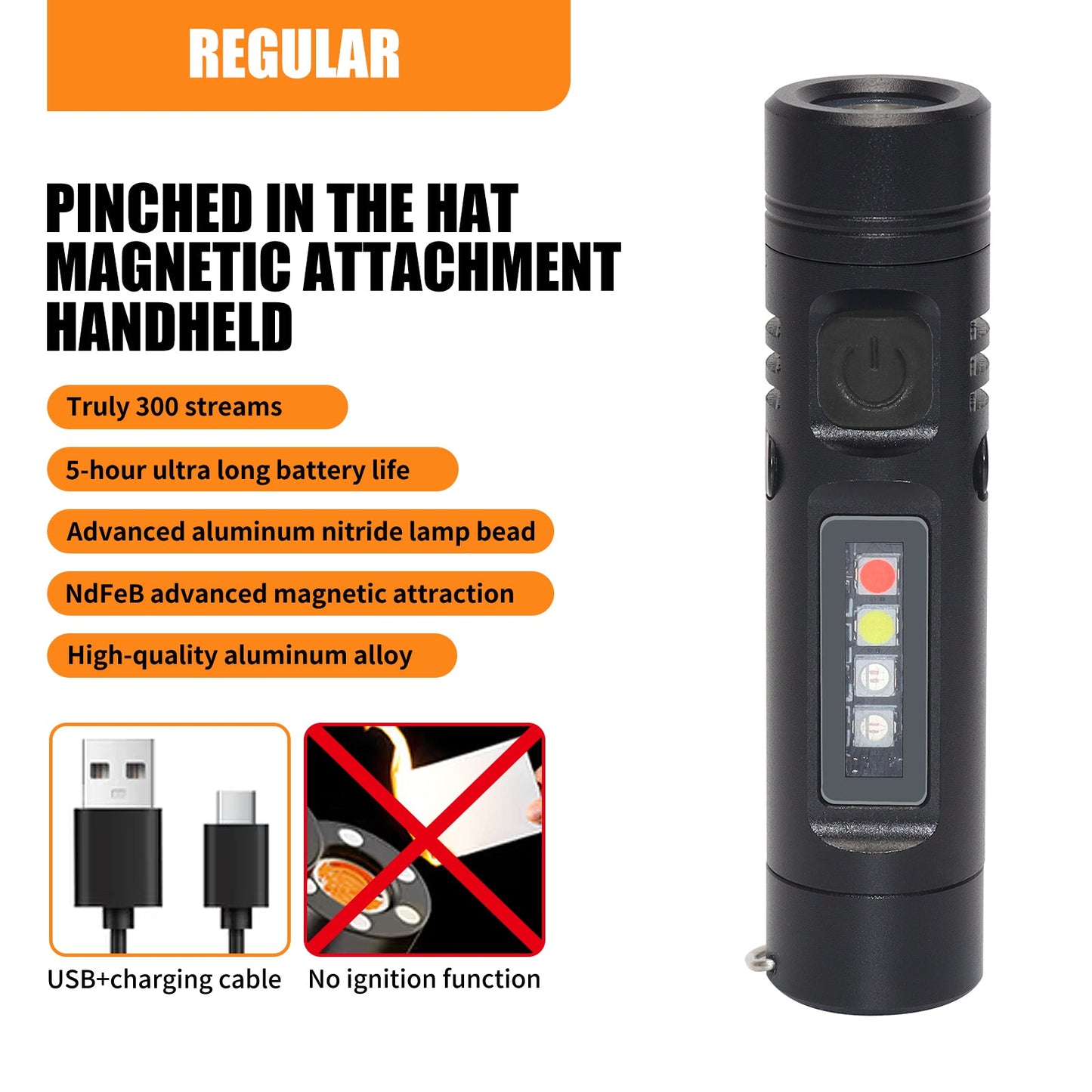 🔦 Mini Multifunctional Aluminum Alloy Flashlight – Compact, Durable & Versatile