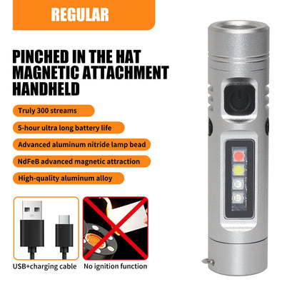 🔦 Mini Multifunctional Aluminum Alloy Flashlight – Compact, Durable & Versatile
