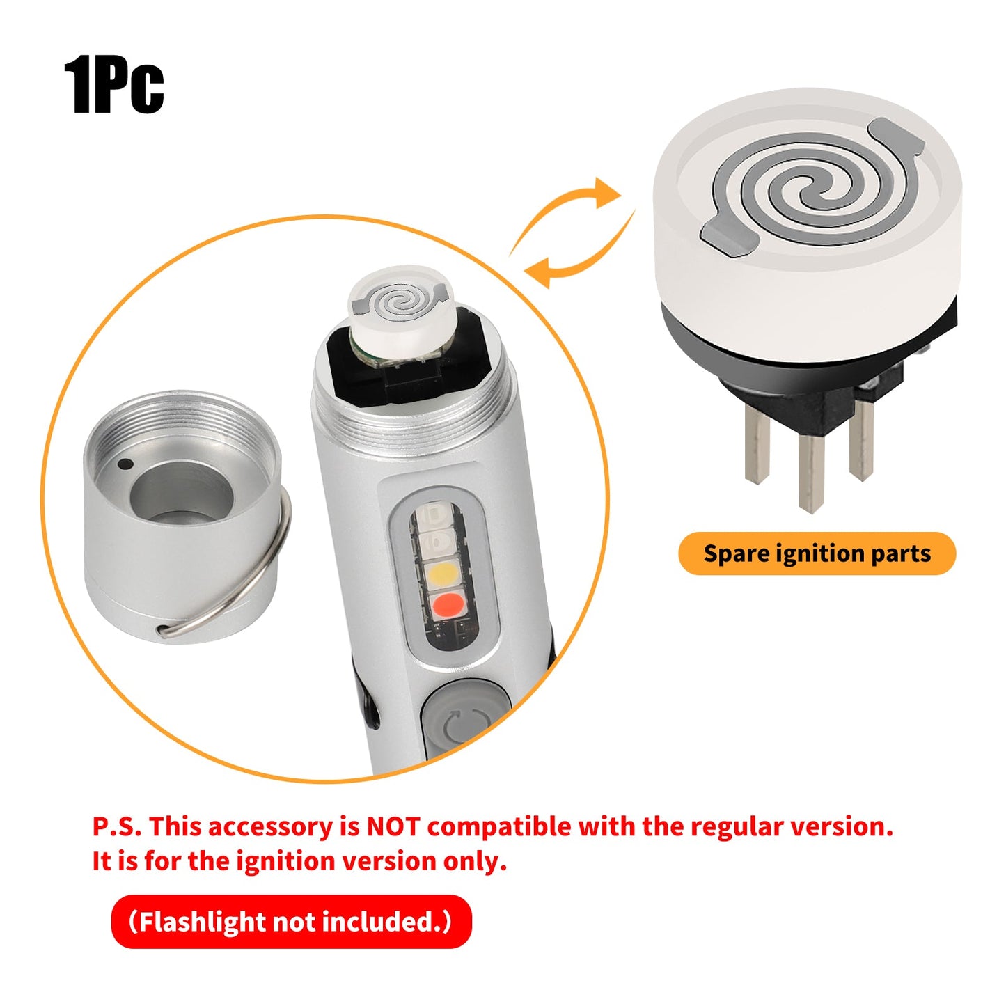 🔦 Mini Multifunctional Aluminum Alloy Flashlight – Compact, Durable & Versatile