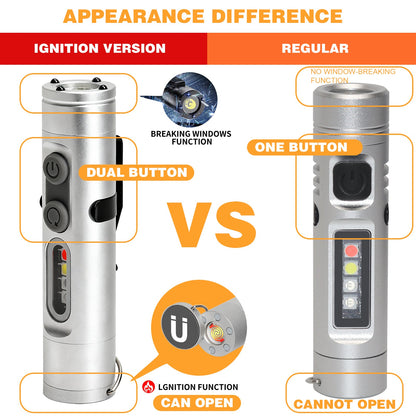 🔦 Mini Multifunctional Aluminum Alloy Flashlight – Compact, Durable & Versatile
