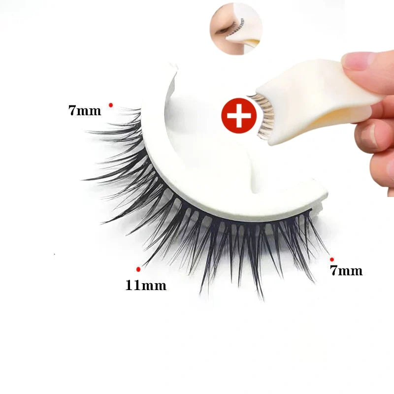 Reusable Self-Adhesive False Eyelashes