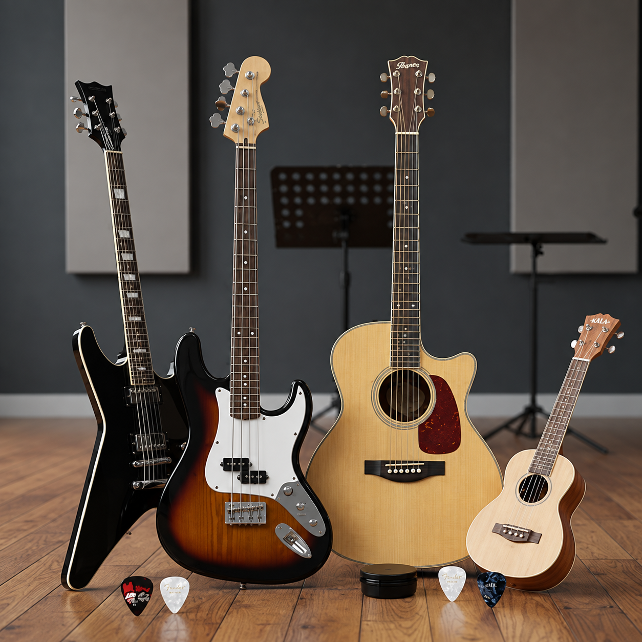 Christmas Guitar Pick Countdown Blind Box