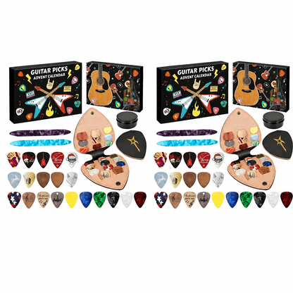 Christmas Guitar Pick Countdown Blind Box