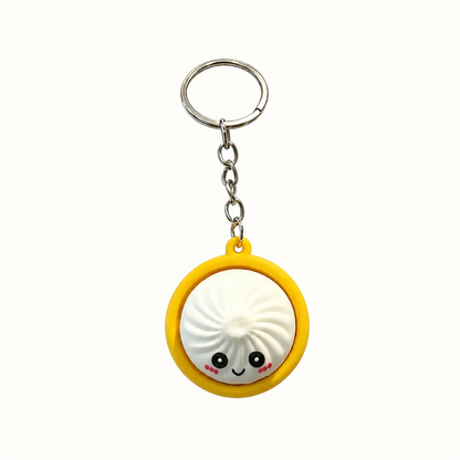 Cute Mini Dumpling Keychain