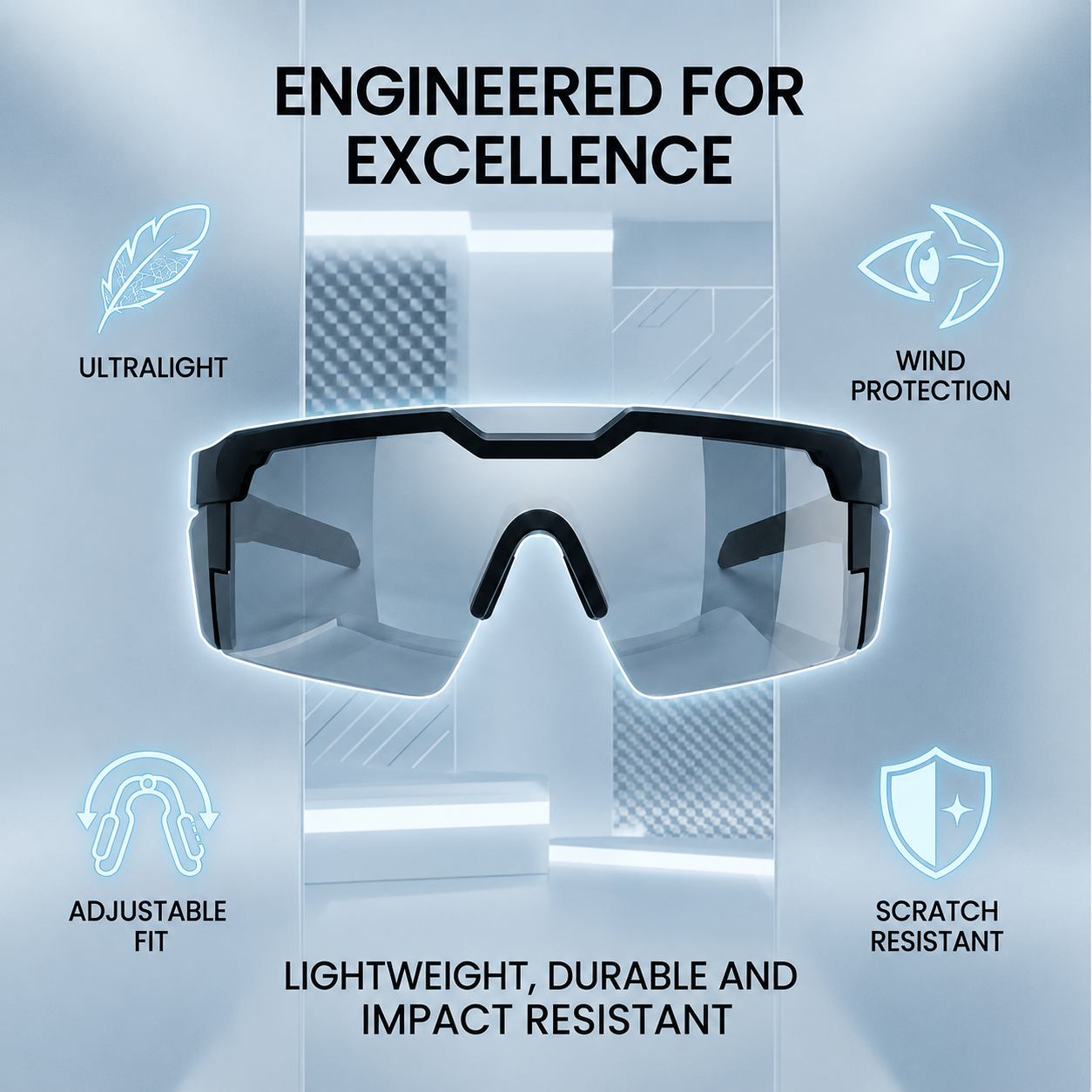 New-Polarized Performance Cycling Sunglasses