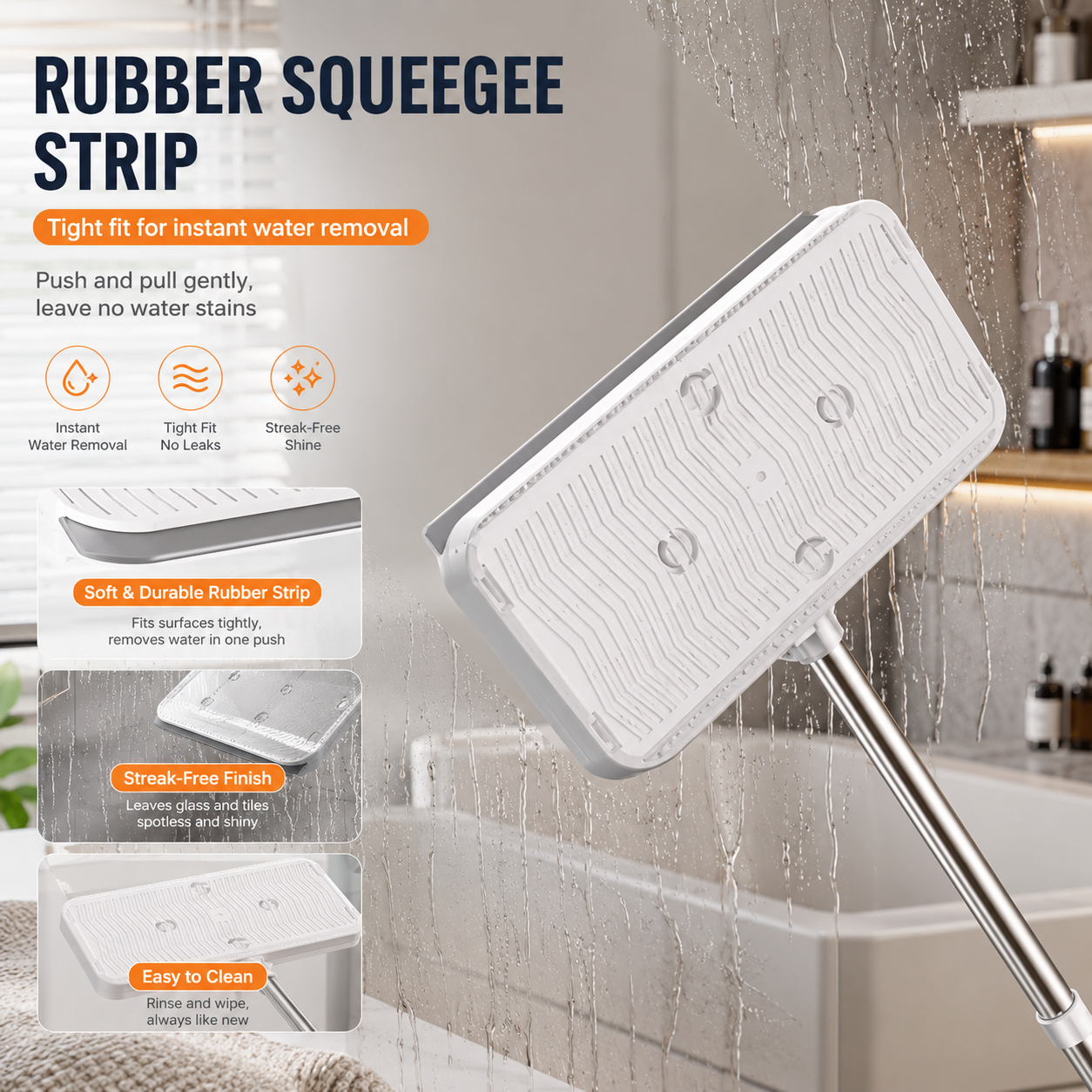 🧹🔥 50% OFF Today! Hands-Free Flat Mop with One-Click Cloth Change