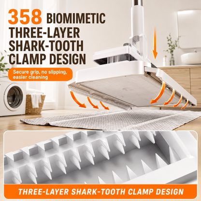 🧹🔥 50% OFF Today! Hands-Free Flat Mop with One-Click Cloth Change