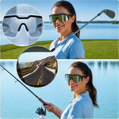 New-Polarized Performance Cycling Sunglasses