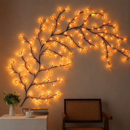 Remote control japanese sakura cherry blossom branch light🌸