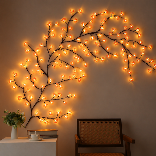 Remote control japanese sakura cherry blossom branch light🌸