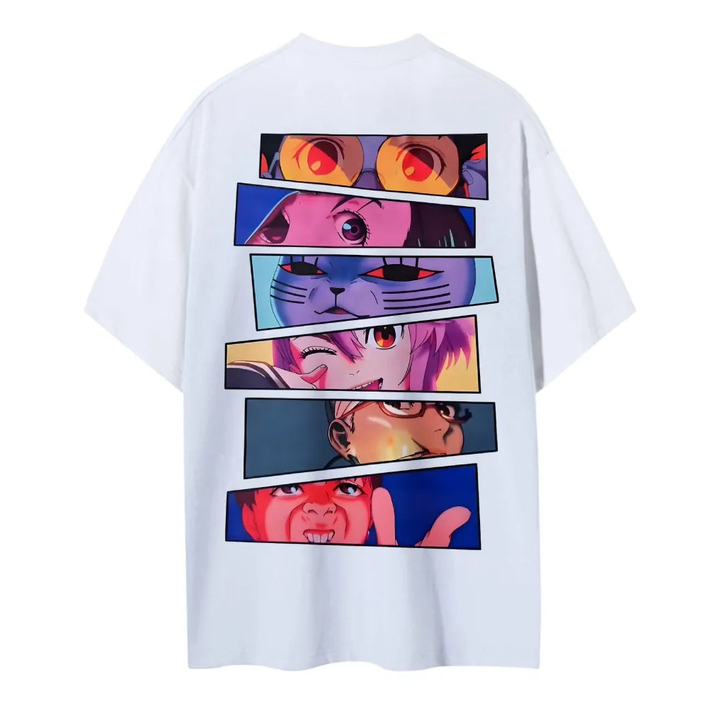 DANDADAN Unisex Round Neck Anime T-shirt