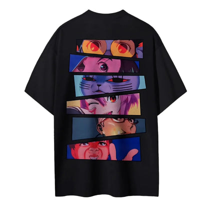 DANDADAN Unisex Round Neck Anime T-shirt