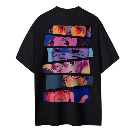 DANDADAN Unisex Round Neck Anime T-shirt