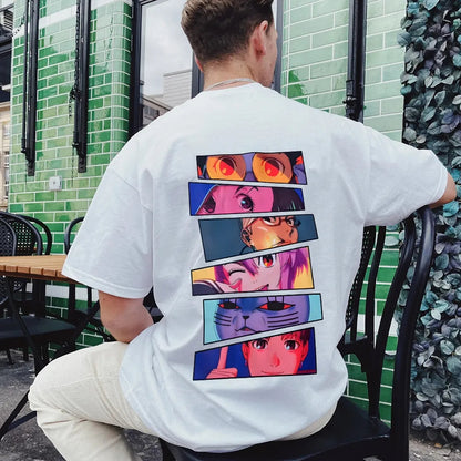 DANDADAN Unisex Round Neck Anime T-shirt