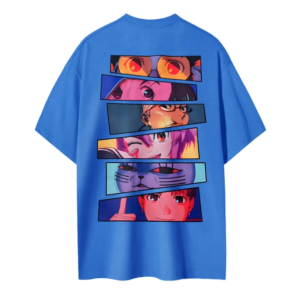 DANDADAN Unisex Round Neck Anime T-shirt