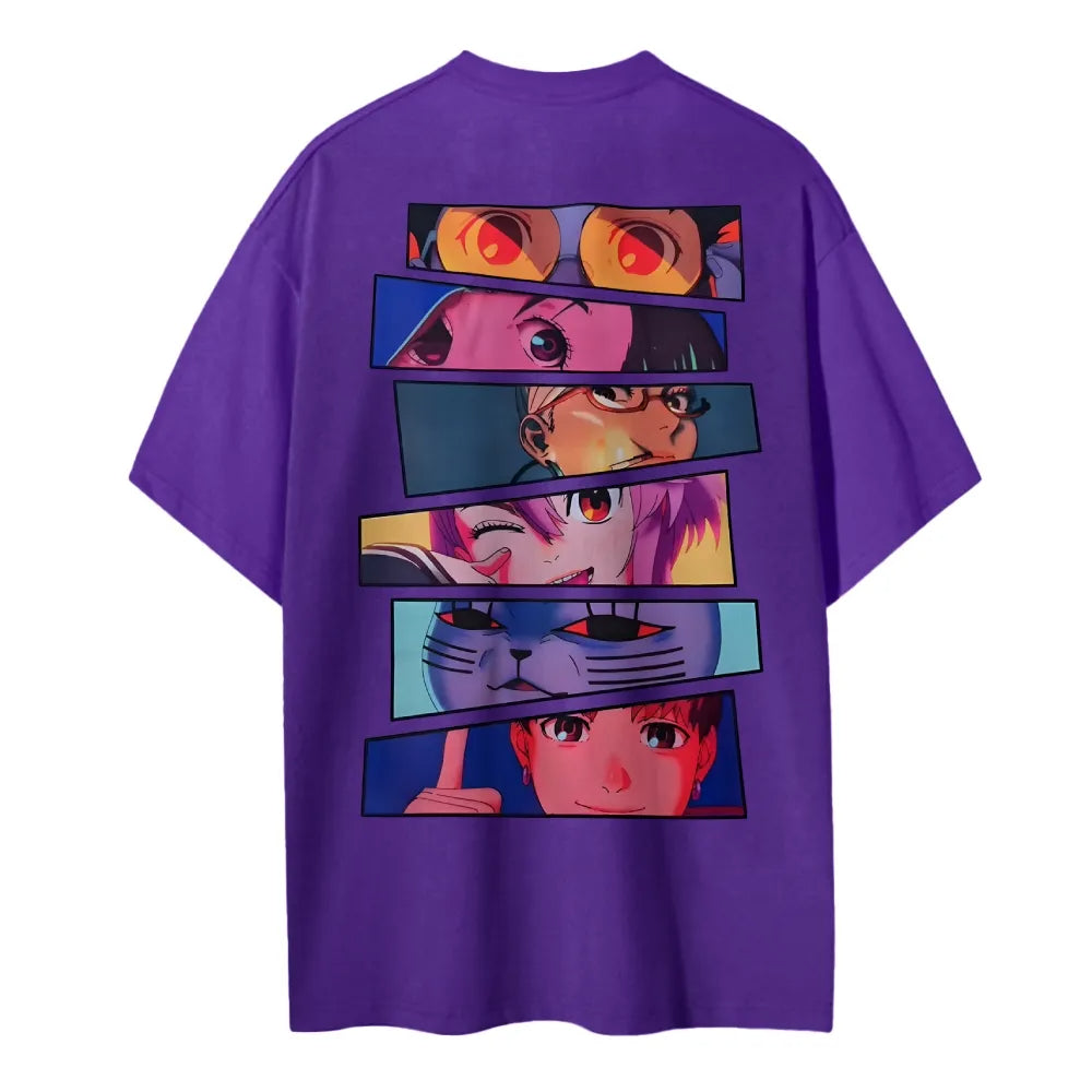 DANDADAN Unisex Round Neck Anime T-shirt