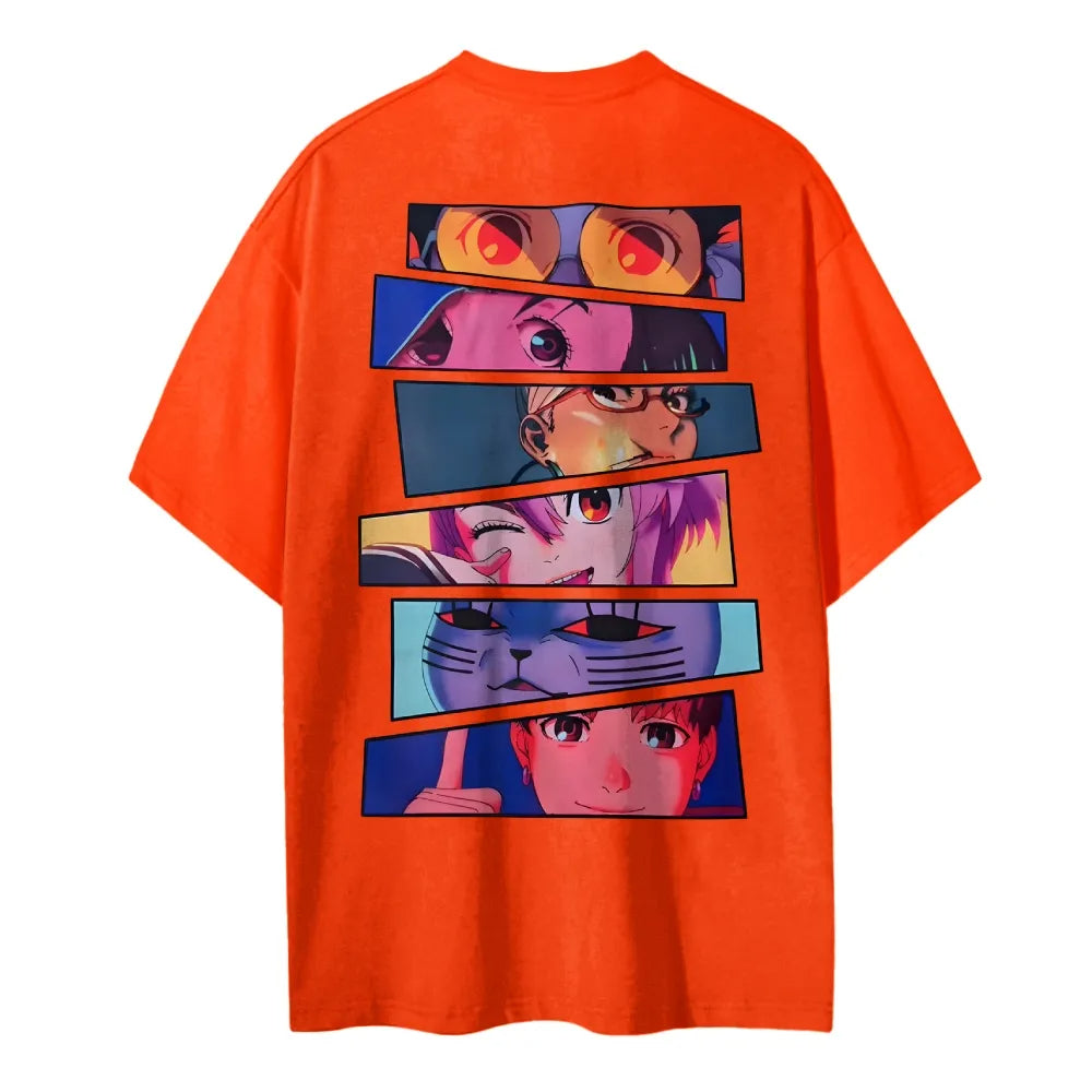 DANDADAN Unisex Round Neck Anime T-shirt