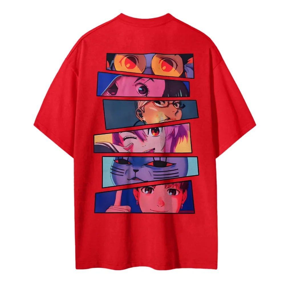 DANDADAN Unisex Round Neck Anime T-shirt