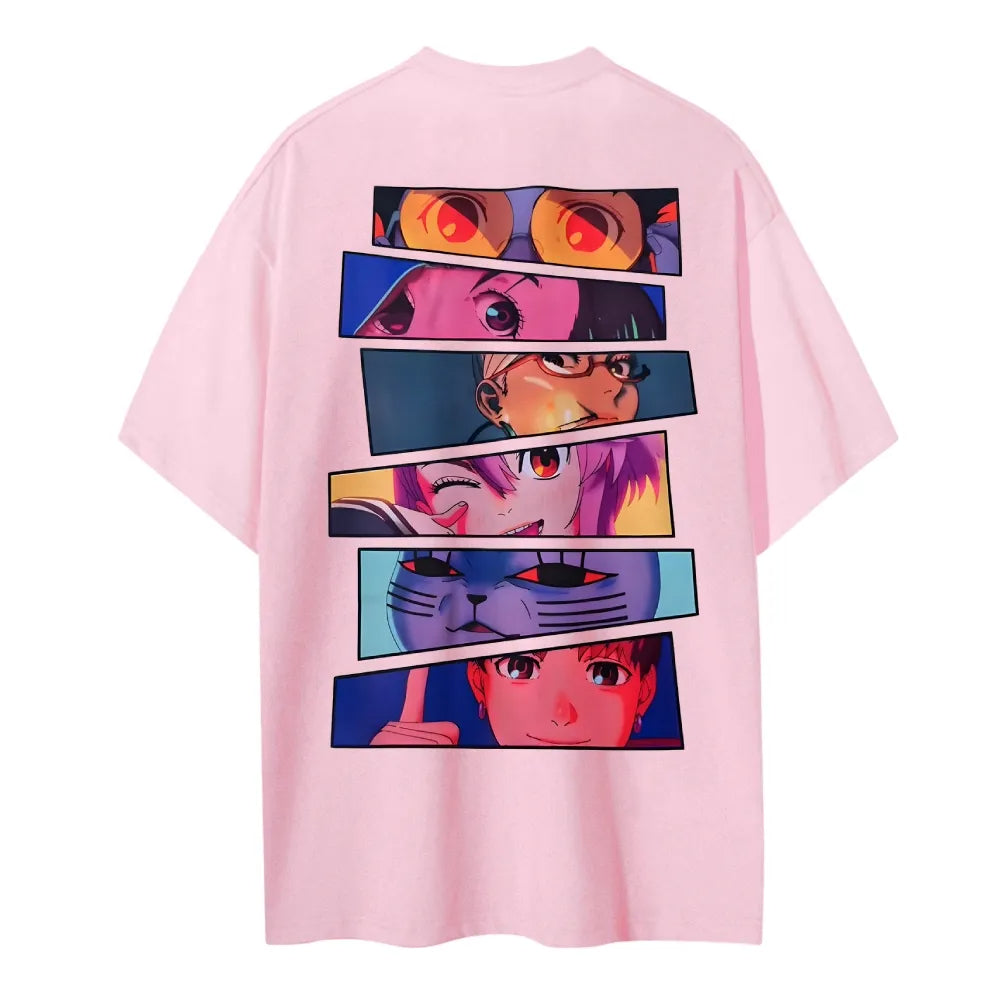 DANDADAN Unisex Round Neck Anime T-shirt