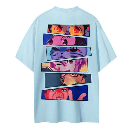 DANDADAN Unisex Round Neck Anime T-shirt