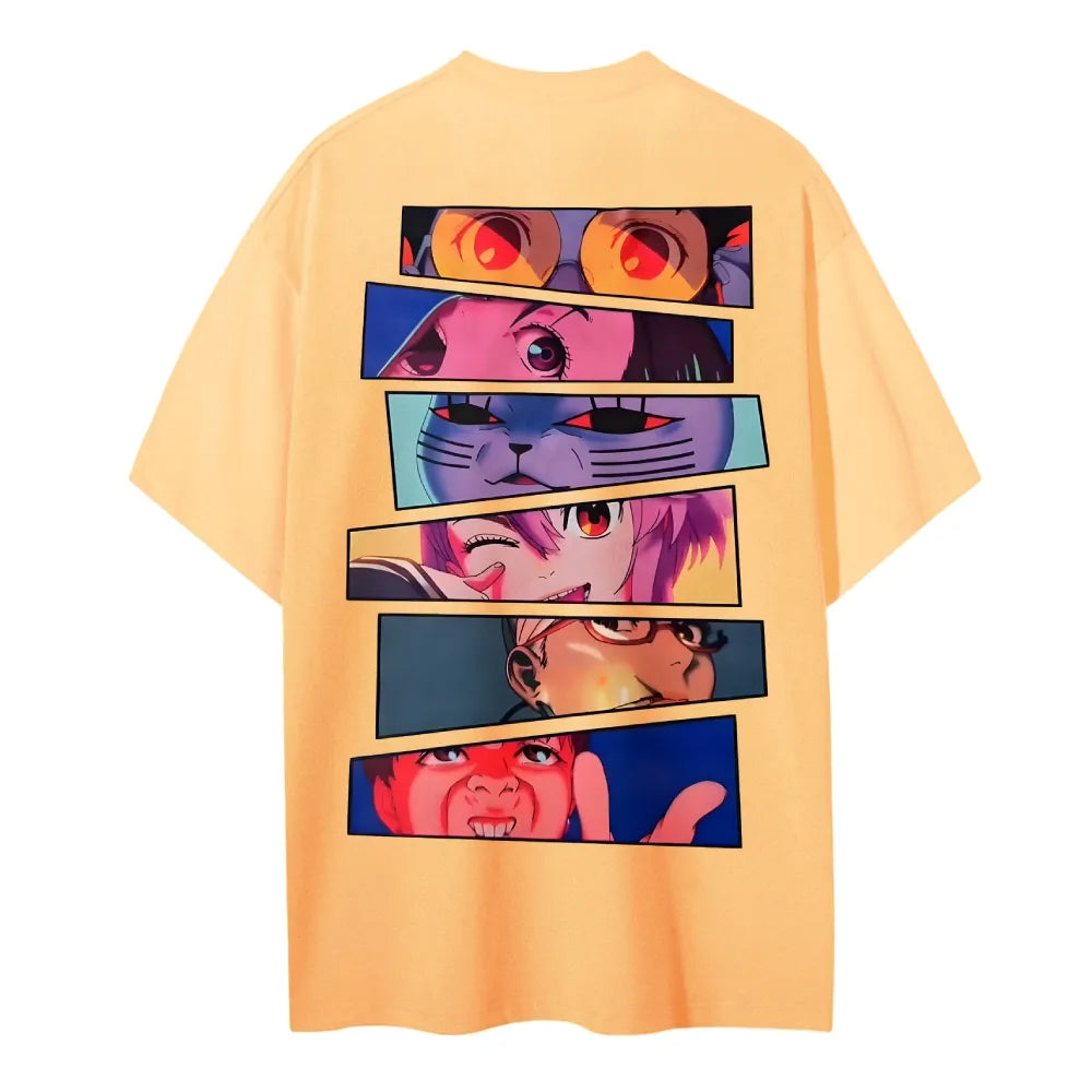 DANDADAN Unisex Round Neck Anime T-shirt